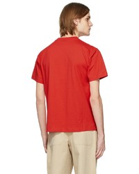 Jacquemus Red La Montagne Le T Shirt Pistoun T Shirt