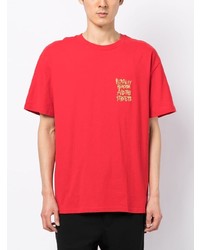 Ksubi Slogan Embroidered T Shirt