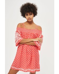 Topshop Embroidered Sun Dress