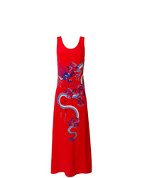 P.A.R.O.S.H. Embroidered Flared Dress