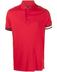 Tommy Hilfiger Embroidered Logo Cotton Polo Shirt