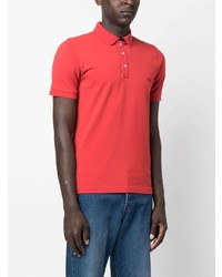 Fay Embroidered Logo Polo Shirt