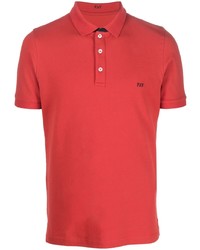 Fay Embroidered Logo Polo Shirt