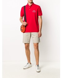 Tommy Hilfiger Logo Embroidered Polo Shirt