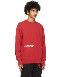 Ambush Red Inserts Sweatshirt