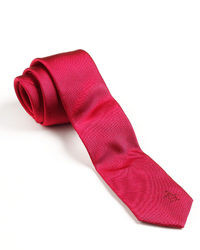 Red Embroidered Tie