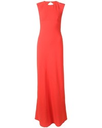 Alexander Wang T By Exposed Back Maxi Dress