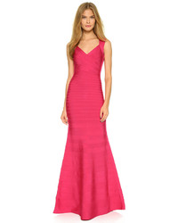 Herve Leger Camilla Gown