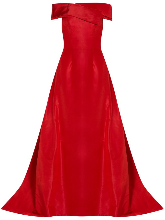 Carolina Herrera Off Shoulder Gown, $7,568 | BySymphony | Lookastic