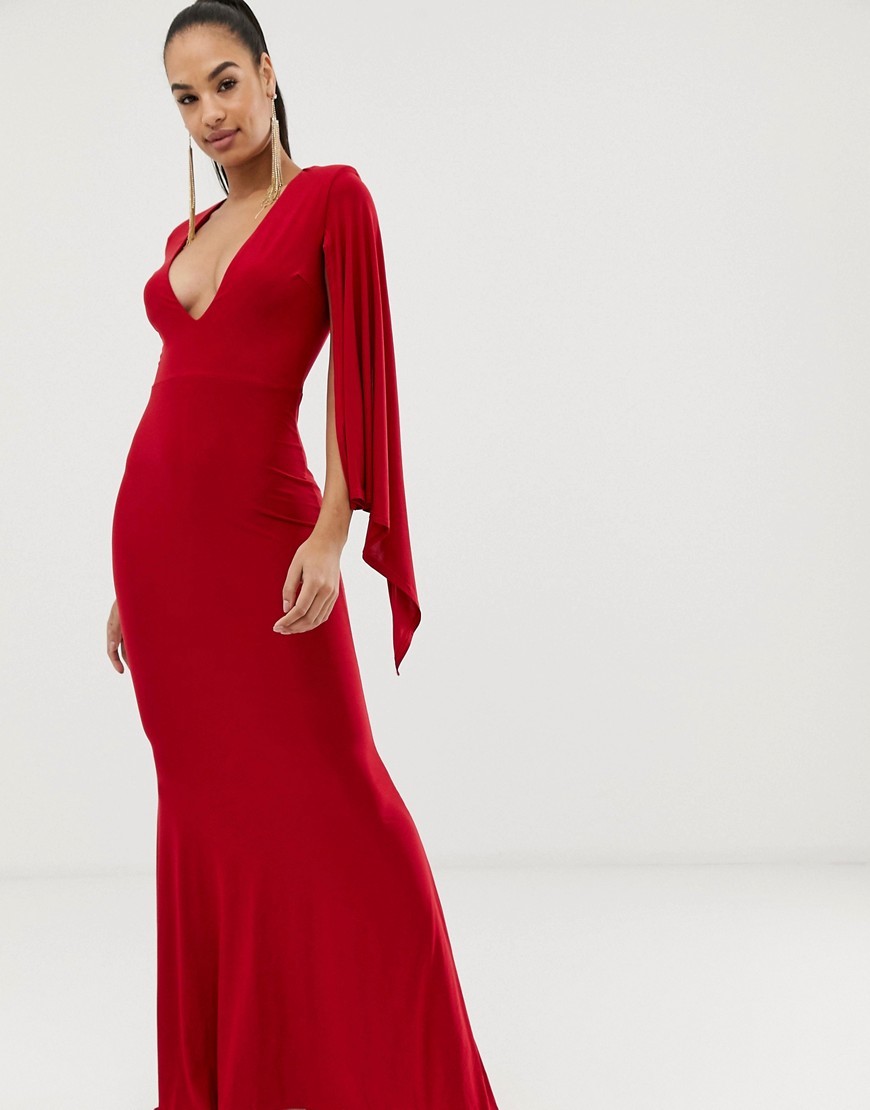 club l red maxi dress