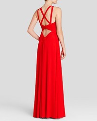 Finders Keepers Faviana Couture Gown Cross Front Chiffon