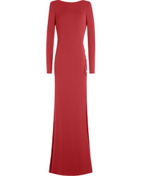 Elie Saab Floor Length Gown With Statet Buttons