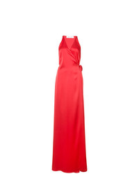 Dvf Diane Von Furstenberg Wrap Front Gown