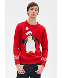 Forever 21 Fair Isle Penguin Sweater