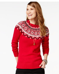 American Living Fair Isle Print Sweater Only At Macys