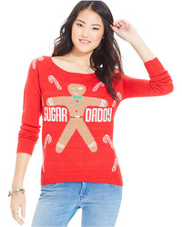 Sweater Project Juniors Intarsia Christmas Sweater