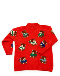 Ugly Holiday Sweaters We Wish You A Beary Christmas Sweater