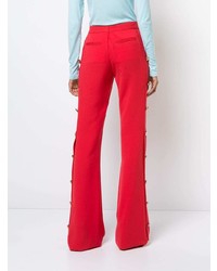 Prabal Gurung Button Embellished Bootcut Trousers