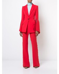 Prabal Gurung Button Embellished Bootcut Trousers