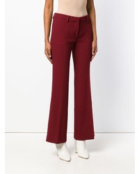 L'Autre Chose Cropped Flared Trousers