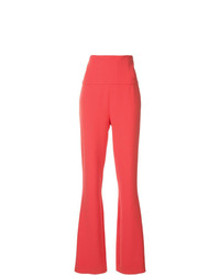 Semsem High Waisted Flared Trousers
