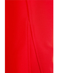 Givenchy Satin Trimmed Stretch Crepe Flared Pants