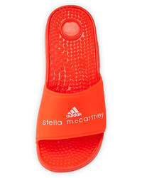 adidas by Stella McCartney Recovery Molded Slide Sandal Coral Red