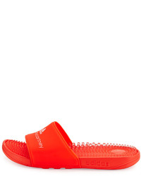 adidas by Stella McCartney Recovery Molded Slide Sandal Coral Red