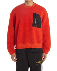 Ambush Wool Blend Fleece Sweatshirt