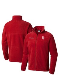 Columbia Red Houston Rockets Big Tall Ss Mountain 20 Full Zip Jacket At Nordstrom