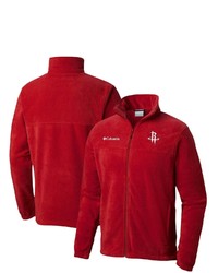 Columbia Red Houston Rockets Ss Mountain 20 Full Zip Jacket At Nordstrom