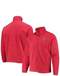 Columbia Red St Louis Cardinals Full Zip Flanker Jacket At Nordstrom