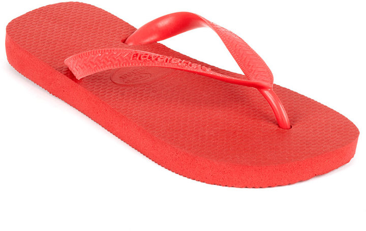 red flip flops