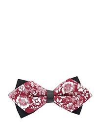 Red Floral Bow-tie