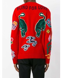 Gucci Paisley Intarsia Sweater
