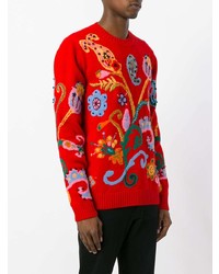 Gucci Paisley Intarsia Sweater