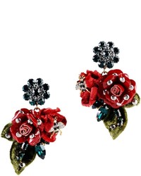 Women's Red Earrings by Dolce & Gabbana | Lookastic
