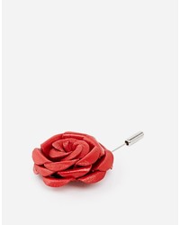 Asos Designsix Flower Lapel Pin To