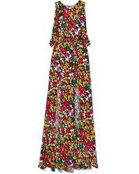 ATTICO Printed Jacquard Maxi Dress