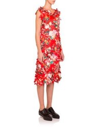 Simone Rocha Mad Flower Printed Dress