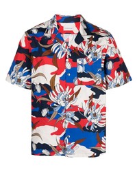 Moncler Floral Camo Print Shirt