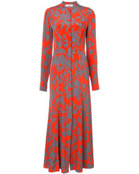 Dvf Diane Von Furstenberg Long Floral Dress