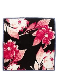 Vince Camuto Floating Florals Square Silk Scarf