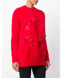 Givenchy Floral Motif Sweater