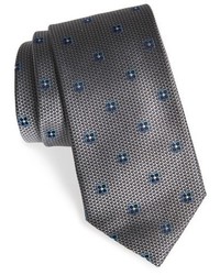 Nordstrom Shop Lovely Neat Floral Grid Silk Tie