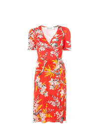 Dvf Diane Von Furstenberg Floral Wrap Dress
