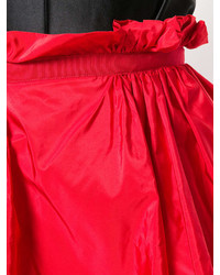 Alexander McQueen Taffeta Midi Skirt