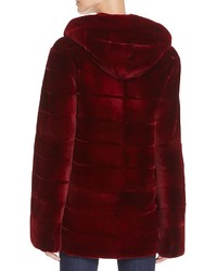 Maximilian Furs Reversible Sheared Saga Mink Coat 100%