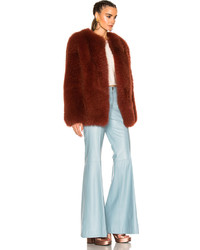 Zeynep Arcay Short Fox Fur Coat