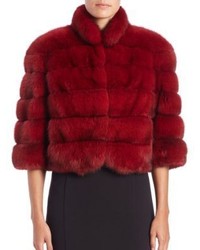 The Fur Salon Cropped Sable Fur Jacket